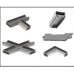 Ready to use construction elements for light line 3,3 cm. Gamma 35(with cast in parts for locks)