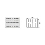 Area for bench fixation