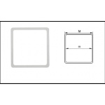 Thermo-square for LED lighting