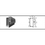 Universal profile Double Box 2m